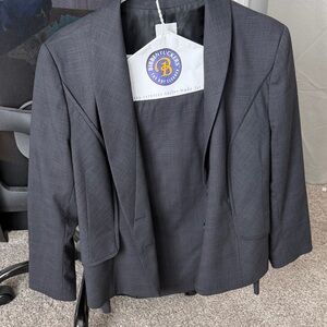 Halogen Charcoal Blazer